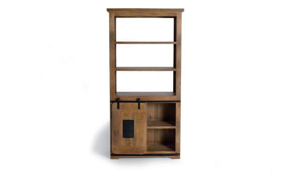 Libreria Salon Mango Forja 1 Puerta Corredera Industrial Aibiri