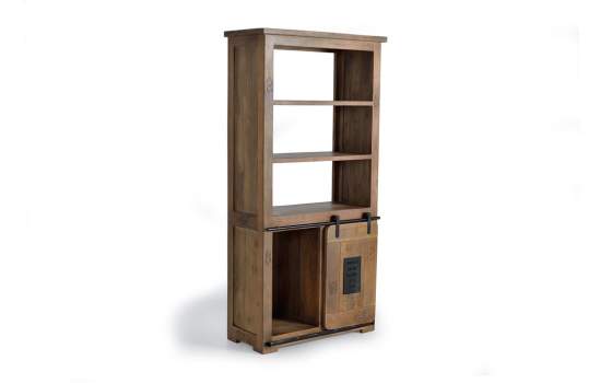 Libreria Salon Mango Forja 1 Puerta Corredera Industrial Aibiri