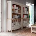 Libreria Salon Provenzal 1 Cajon Blanco Serie Praga