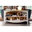Librero Trasera Sofa Blanco Serie Praga