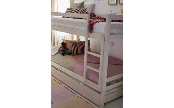 Litera Pino 4 Colores Sin Cajon Serie Arievosts