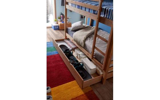 Litera Pino 4 Colores Sin Cajon Serie Arievosts