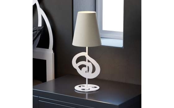 Lámpara de Pie para Mesita de Noche Serie Rosa