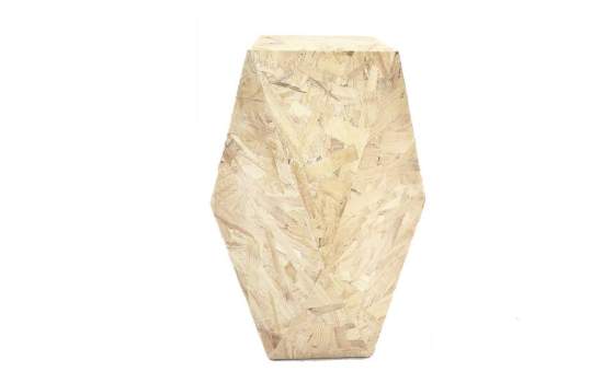 Mesa Auxiliar Alta Geometria Tablero Fibra Serie Adirnos