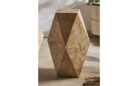 Mesa Auxiliar Alta Geometria Tablero Fibra Serie Adirnos