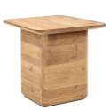 Mesa Auxiliar Baja Madera de Teca Natural Serie Eyre
