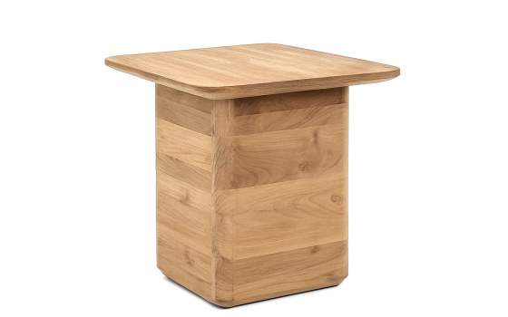 Mesa Auxiliar Baja Madera de Teca Natural Serie Eyre