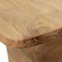 Mesa Auxiliar Baja Madera de Teca Natural Serie Eyre