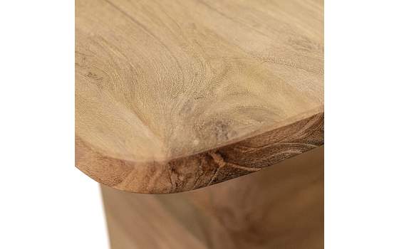 Mesa Auxiliar Baja Madera de Teca Natural Serie Eyre