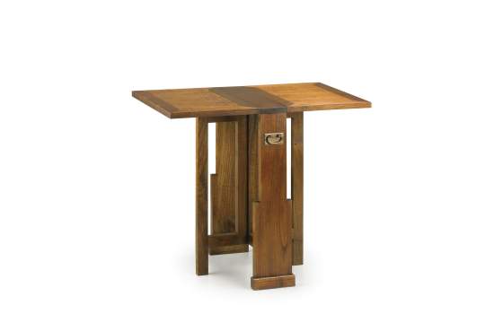 Mesa Auxiliar Colonial  Star Plegable 2 Alas de 50