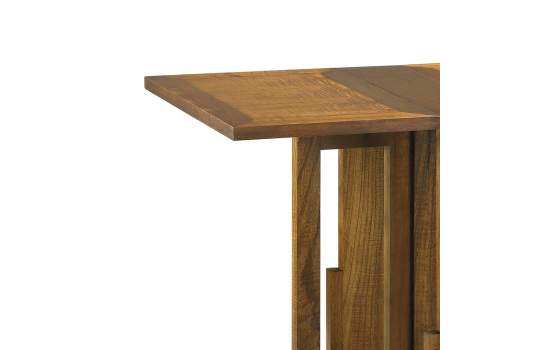 Mesa Auxiliar Colonial  Star Plegable 2 Alas de 50