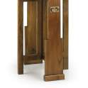 Mesa Auxiliar Colonial  Star Plegable 2 Alas de 50