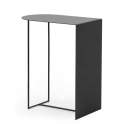Mesa Auxiliar Comedor en Acero Negro Serie Akeren