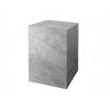 Mesa Auxiliar Cubo Chapeada en Piedra Serie Adirnos Mesa Auxiliar Cubo Chapeada en Piedra Serie Adirnos