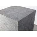 Mesa Auxiliar Cubo Chapeada en Piedra Serie Adirnos Mesa Auxiliar Cubo Chapeada en Piedra Serie Adirnos