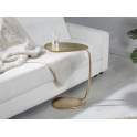Mesa Auxiliar Estilo Actual Color Oro Serie Vishnu
