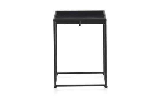Mesa Auxiliar Forja Cuadrada Serie Deamon