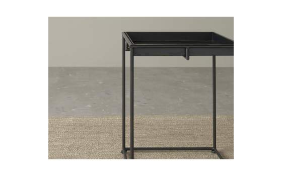Mesa Auxiliar Forja Cuadrada Serie Deamon