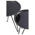 Mesa Auxiliar Forja Redonda de 44 cm Baja Serie Deamon