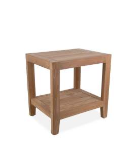 Mesa Auxiliar Jardin Teka Natural - Serie Brisa