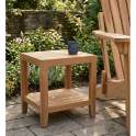 Mesa Auxiliar Jardin Teka Natural - Serie Brisa
