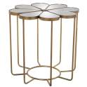 Mesa Auxiliar Margarita en Forja Oro Serie Bastrase