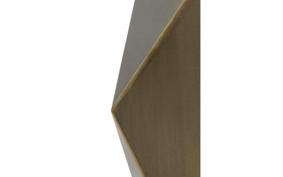 Mesa Auxiliar Metal Dorado Hexagonal Serie Ateslast