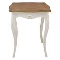 Mesa Auxiliar Paris Blanca Tapa Madera