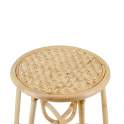 Mesa Auxiliar Rattan Rejilla Natural Serie Arcosk