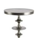 Mesa Auxiliar Redonda de Aluminio Clasica - Serie Achat