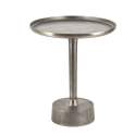 Mesa Auxiliar Redonda de Aluminio - Serie Achat