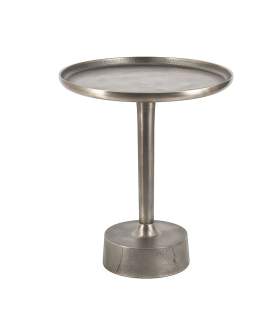Mesa Auxiliar Redonda de Aluminio - Serie Achat