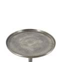 Mesa Auxiliar Redonda de Aluminio - Serie Achat