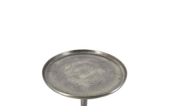Mesa Auxiliar Redonda de Aluminio - Serie Achat