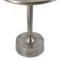 Mesa Auxiliar Redonda de Aluminio - Serie Achat