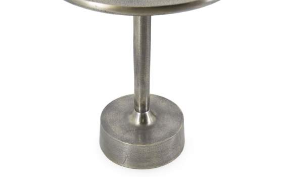 Mesa Auxiliar Redonda de Aluminio - Serie Achat