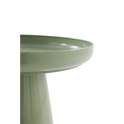 Mesa Auxiliar Redonda Metalica Verde - Serie Anento