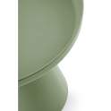 Mesa Auxiliar Redonda Metalica Verde - Serie Anento