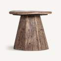 Mesa Auxiliar Rustica Madera Reciclada - Serie Walding