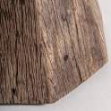 Mesa Auxiliar Rustica Madera Reciclada - Serie Walding