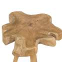Mesa Auxiliar Tronco de Teca Natural Serie Alogny Mesa Auxiliar Tronco de Teca Natural Serie Alogny