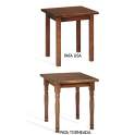 Mesa Madera Pino Mediana Pata Lisa o Torneada