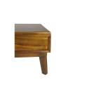 Mesa Centro Elevable Bicolor Estilo Colonial Serie Nordik