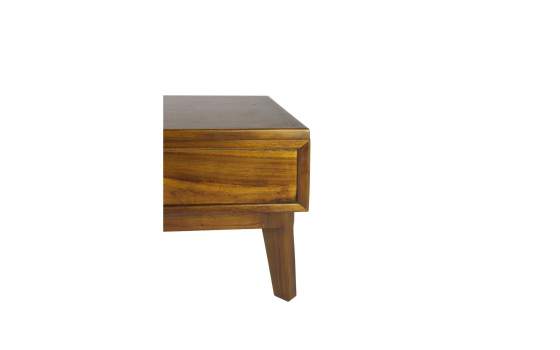 Mesa Centro Elevable Bicolor Estilo Colonial Serie Nordik