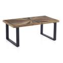 Mesa Centro Estilo Industrial Reciclada Serie Cortadie