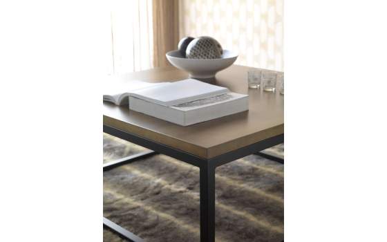 Mesa Centro Forja Milan 3 Tamaños