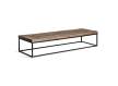 Mesa Centro Grande Rustica Madera Reciclada y Metal Walding