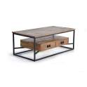 Mesa Centro Industrial 2 Cajones Serie Arcino