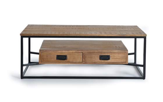 Mesa Centro Industrial 2 Cajones Serie Arcino