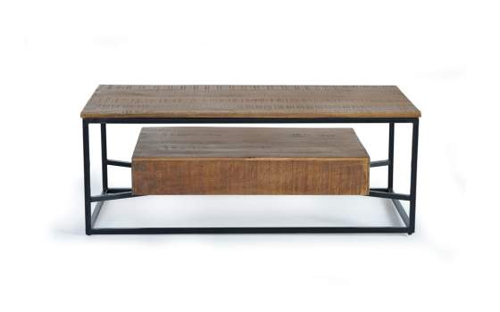 Mesa Centro Industrial 2 Cajones Serie Arcino